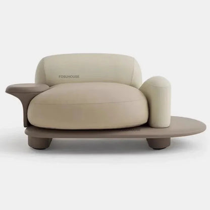 Italian Fabric Living Room Sofas Designer Pebble Sofa Bed Home Corner Creative Recliner Back Sofa Nordic Living Room Furniture L