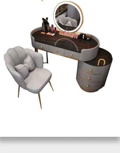 Vanity Table Stand Makeup Vanity Table Girls White Bedroom Desk Vanity Table Drawers Storage Coiffeuse De Chambre Home Furniture