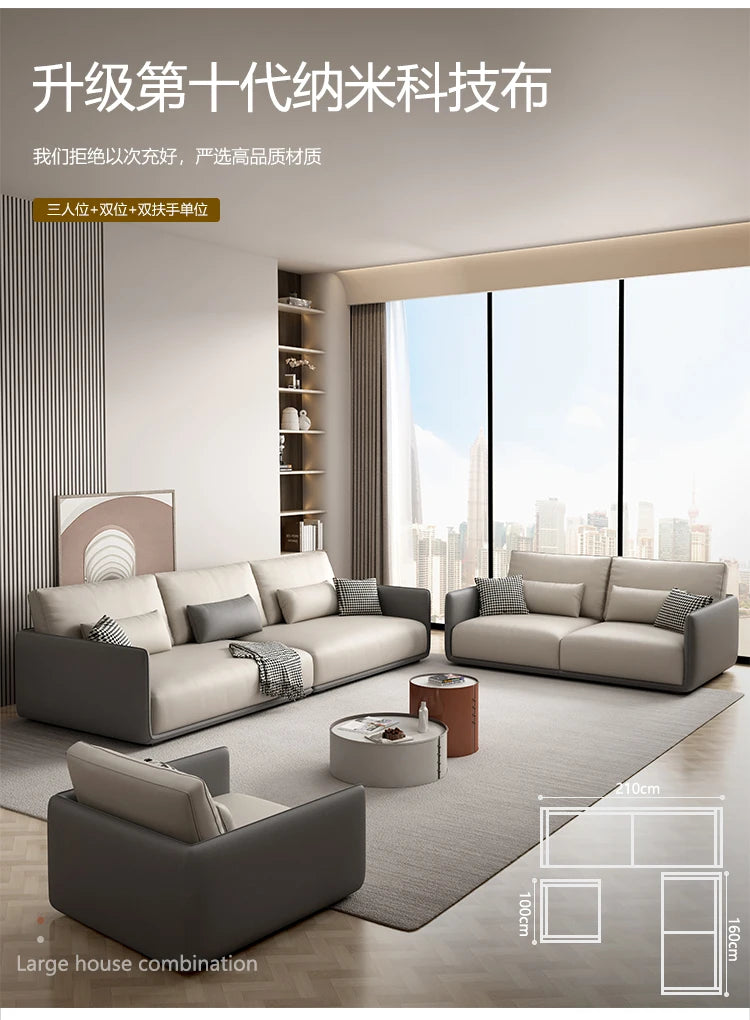 Fillers Wood Sectional Sofas Soft Simple Comfortable Choice Living Room Sofas Lazy Recliner Designer Divano Soggiorno Furniture