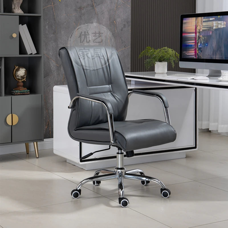 Office chair comfortable sedentary computer boss meeting rotating lift staff chair