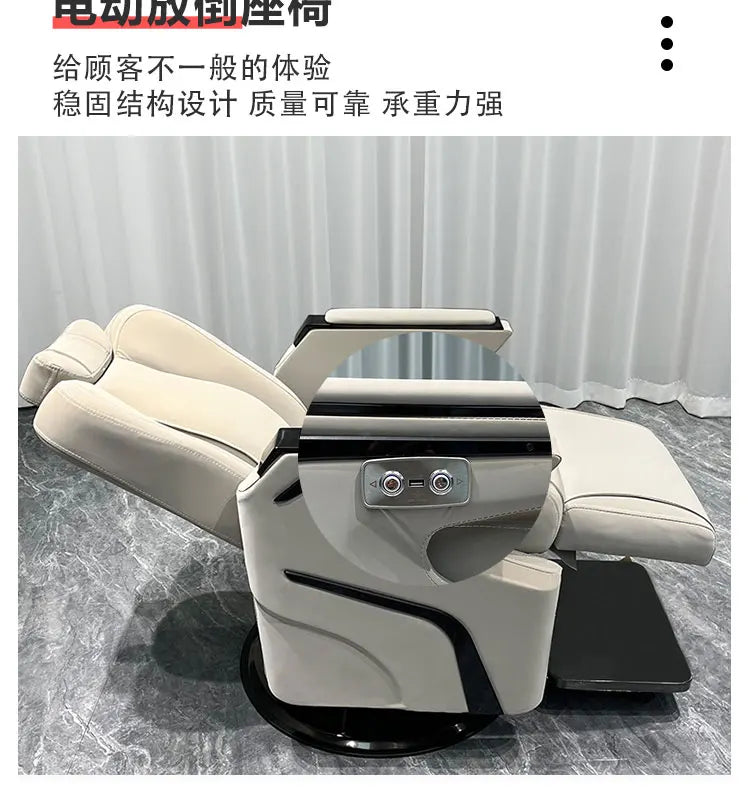 ss D Barber shop beauty salon special seat head treatment chair can be reclined