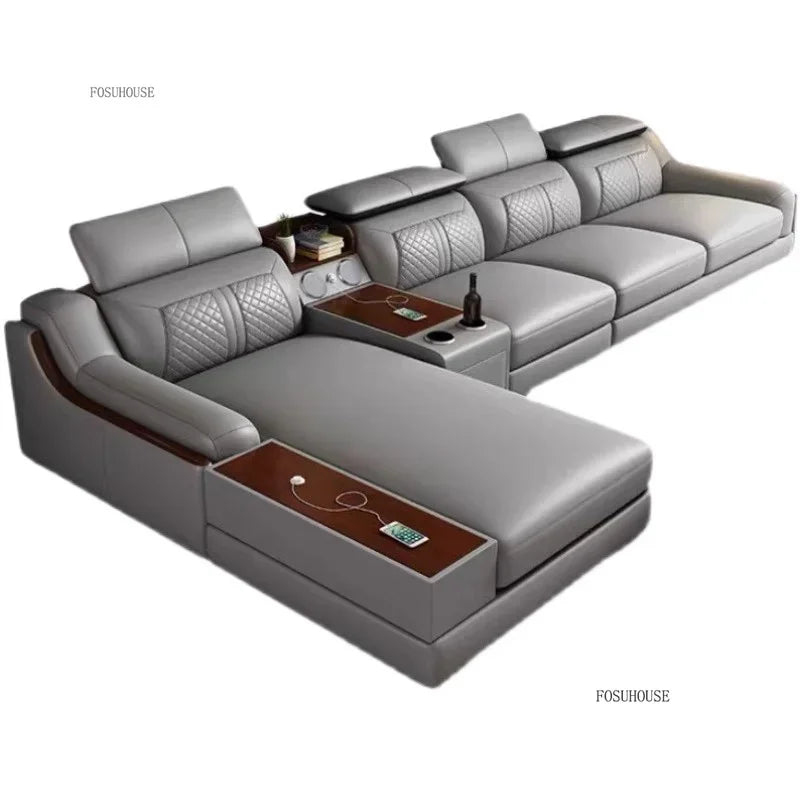 Modern Living Room Sofa Combination Light Luxury Chaise Lounges Designer Sofas for Living Room Personality Home Furniture N