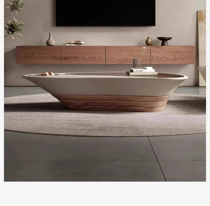 Table à thé design nordique Tables basses irrégulières pour salon meubles de maison lumière luxe créatif canapé Table d'appoint bureau