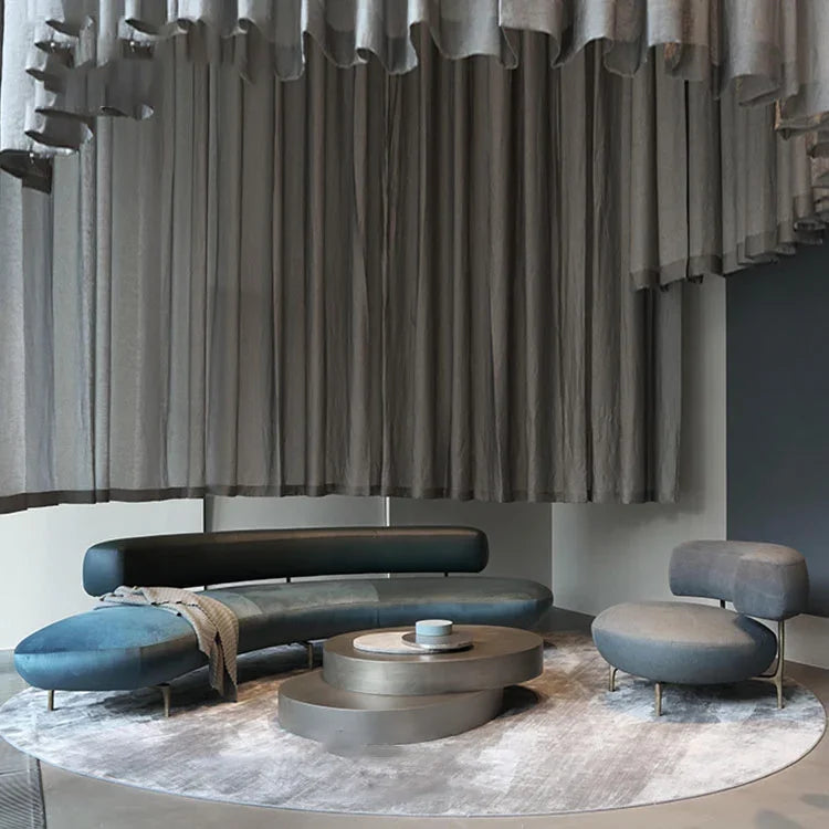 Fabric Nordic Living Room Sofas for Living Room Modern Minimalist Wrought Iron Single Sofa Light Luxury Designer Home Sofa Chair