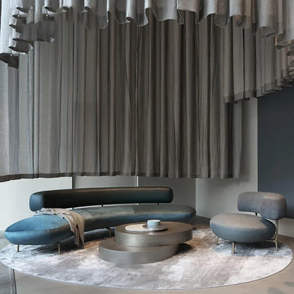 Fabric Nordic Living Room Sofas for Living Room Modern Minimalist Wrought Iron Single Sofa Light Luxury Designer Home Sofa Chair