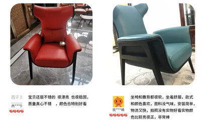 Nordic single sofa chair modern simple study balcony lazy leisure chair solid wood tiger chair