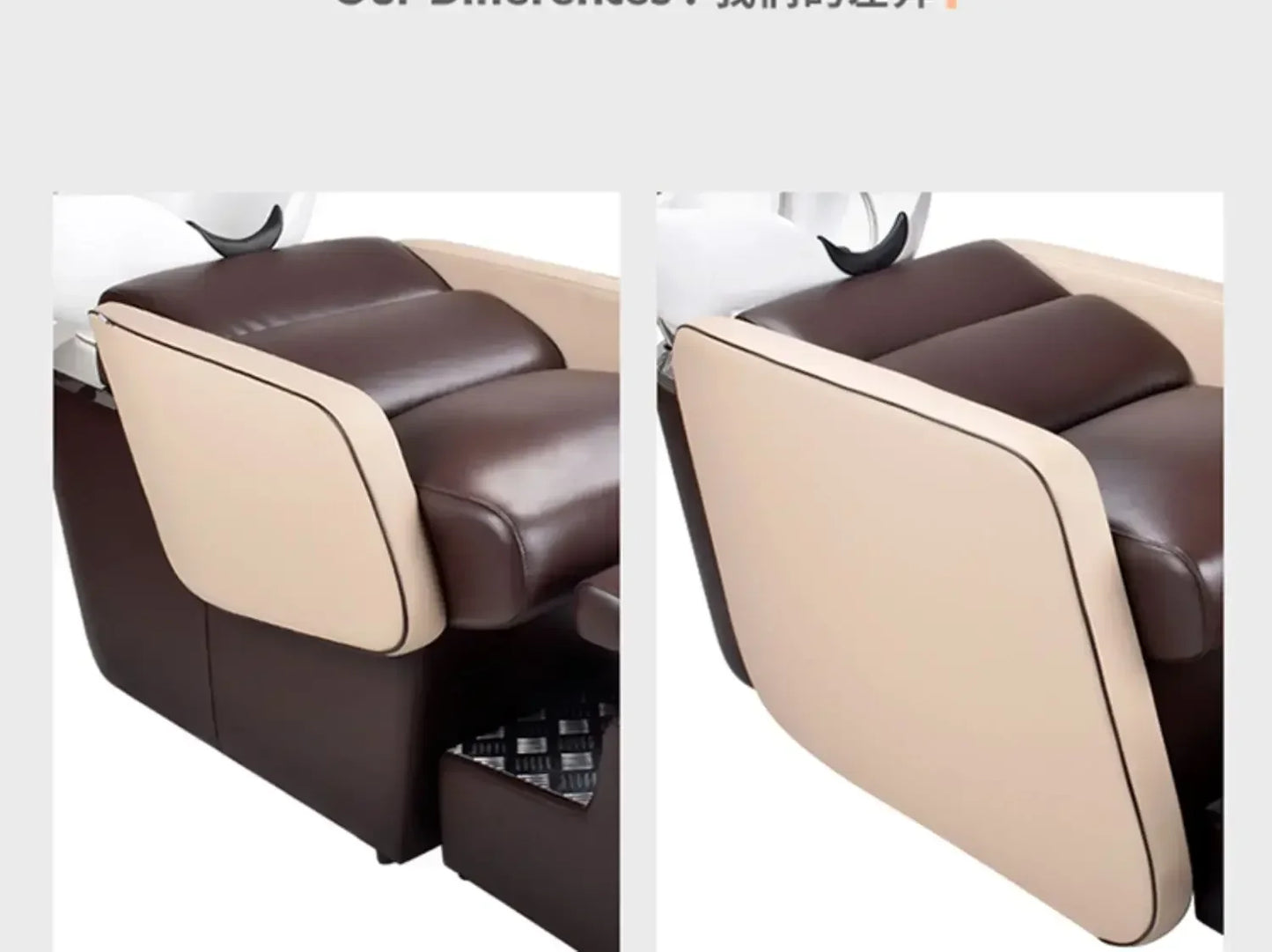 yj5 lx29Beauty Shop Lying Half Shampoo Chair Hairdressing Salon Bed Special Spa Shop Flushing Bed