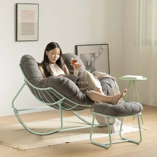 Adult Balcony Home Leisure Couch Sitting Room Single Sofa Internet Celebrity Rocking Chair