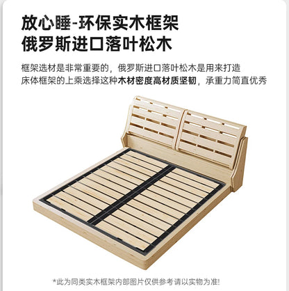 Queen Storage Bed Bedroom King Size Double Modern Frame Bed Headboard Luxury Sleeping Camas De Dormitorio Home Accessories