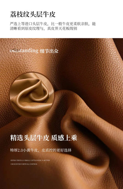 TQQ new Chinese ebony sofa villa large flat solid wood sofa high-end living room furniture leather sofa