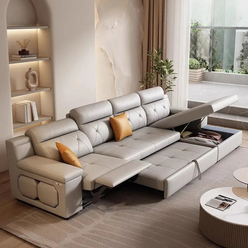 Recliner Luxury Divano Adhd Home Furniture Water Proof Living Room Sofa Armrest Electric Lounges Bedroom Living Room Sofas