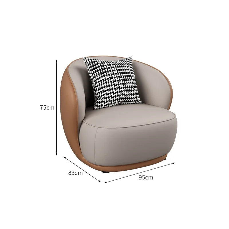 Lounge Modern Set Of 2 Chairs Nordic Modern Stools Table Luxury Office Reception Sedie Da Soggiorno Living Room Furniture