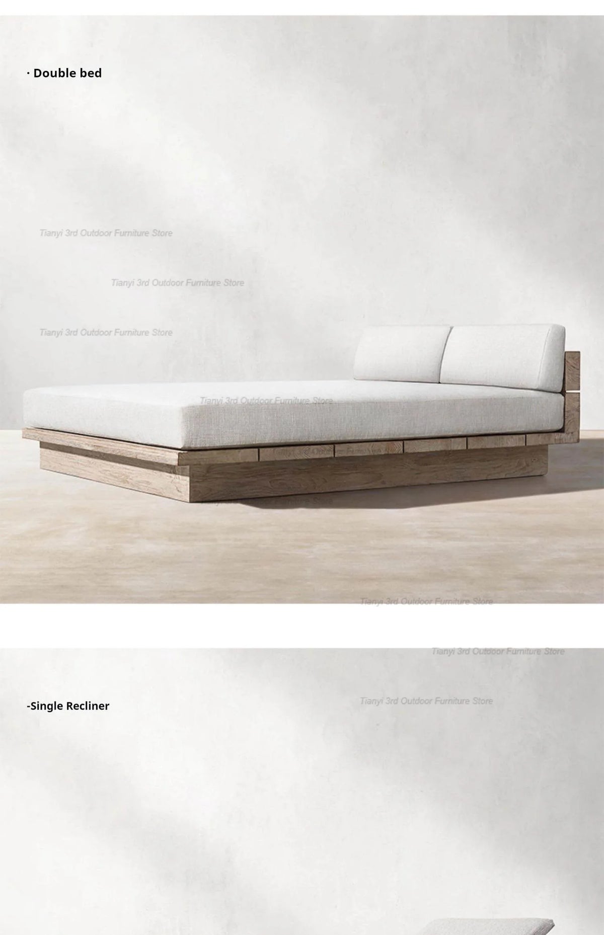 Japanese Style Waterproof and Sunscreen Garden Sofas Simplicity  Designer Modern Garden Sofas Art Outdoor Furniture Divano HBOS
