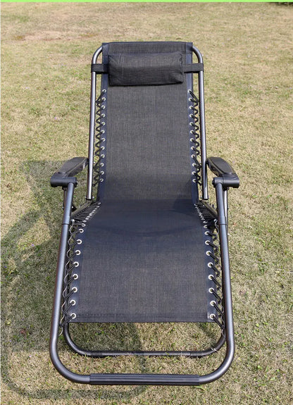Adjustable Foldable Outdoor Indoor Leisure Reclining Relax Folding Beach Mesh Lounge Recliner zero Gravity Chair