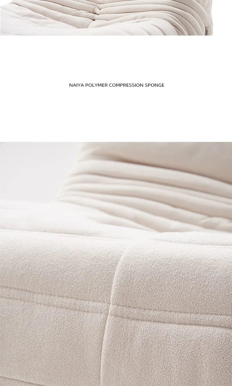 Viral Caterpillar Lazy Lounger Reclining Sleeping Single Seater Sofa Instagram-Worthy Bedroom Balcony Tatami Armchair