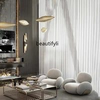 F Designer creative cream wind lamb wool leisure recliner small apartment bedroom makeup single sofa chair