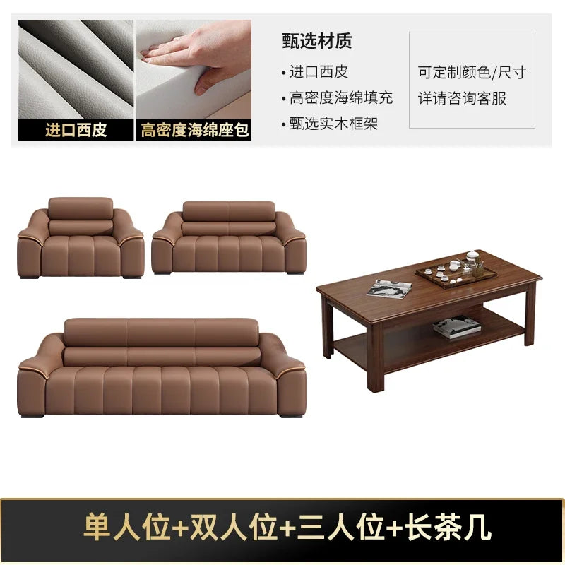 Designer Minimalist Recliner Sofas Designer Chaise Wooden Living Room Sofas Lounges Daybed Luxury Couch Furniture