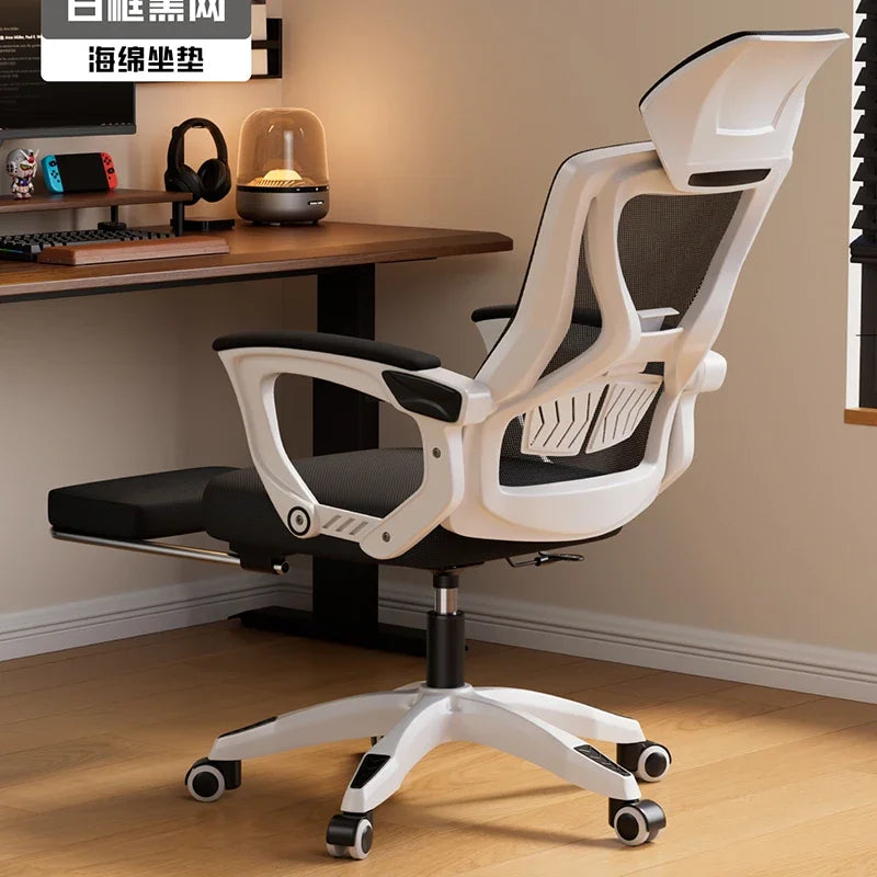 Mesh Office Chair For Desk Chairs Offer Stationery Single Recliner Computer Chair On Wheels Bedroom Armchair Furniture Playseat