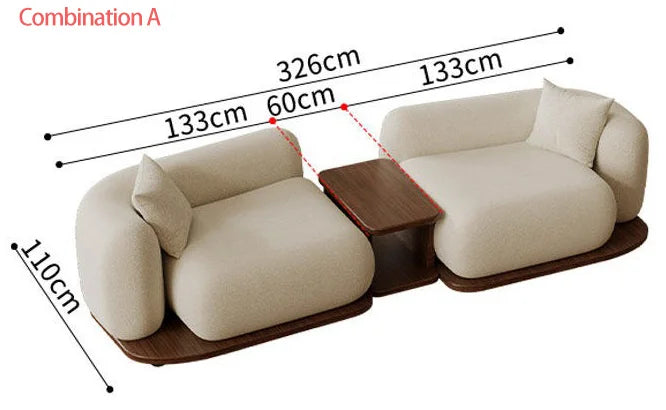 #Modern Modular Sectional Sofa for Living Room Cloud Soft Fabric Comfy Sleeper Couch Customizable Home Furniture