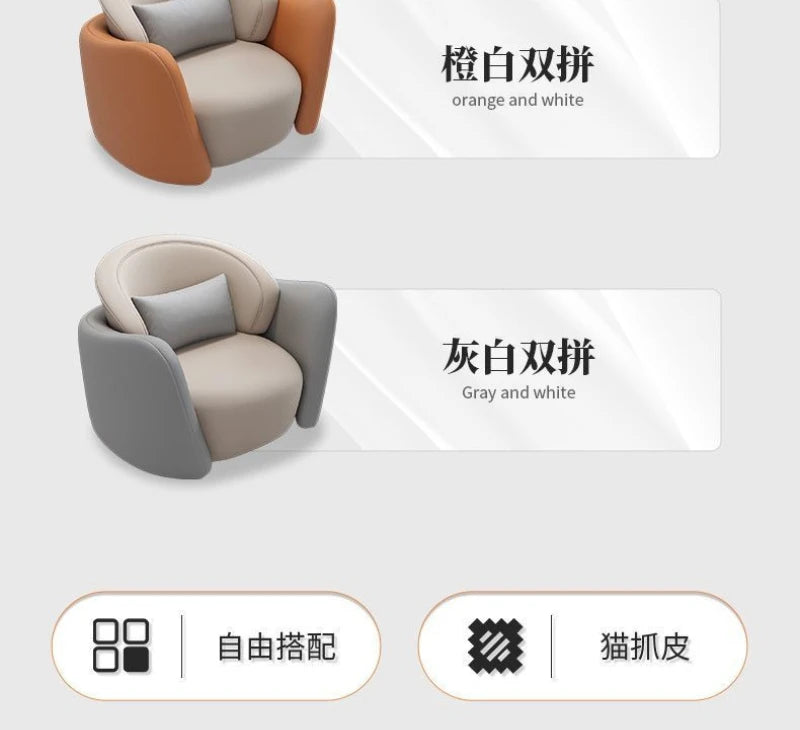 Light luxury hotel beauty salon meeting sofa coffee table combination rest area reception area sales office sofa negotiation