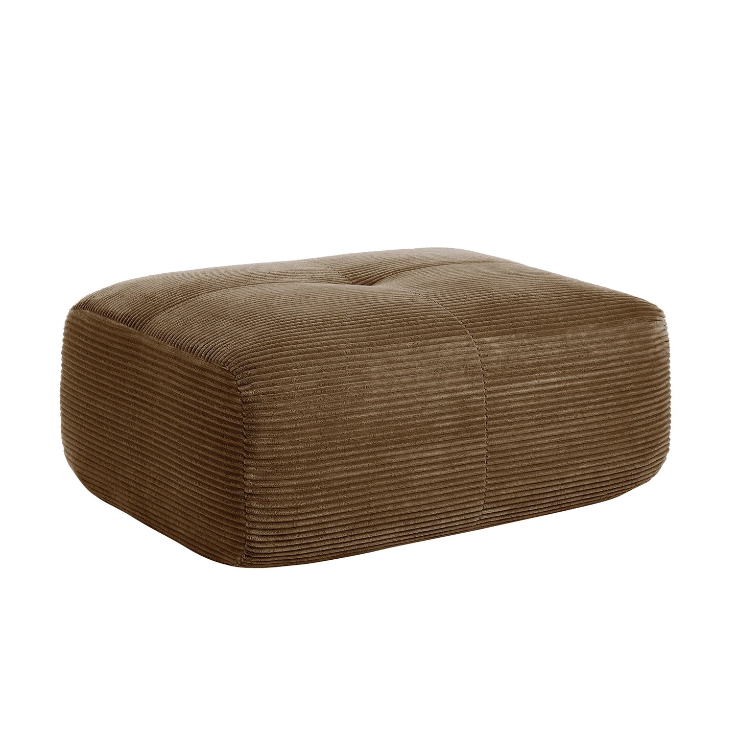 1piece Modern Lovely Sofa Without Armrests with Cushion, Living Room Furniture, Modular Corner Sofa, Premium Cordstock Fabric