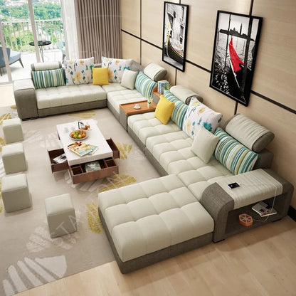 Sofa Elegant Modern Comfortable Design Bed Sofa Reclining  Home Furniture