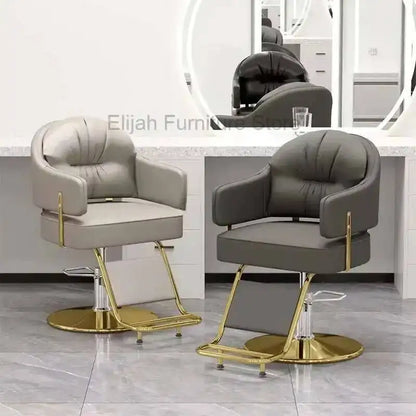 Shampoo Barber Chair Simplicity Wheels Swivel Salon Chair Hair Stylist Facial Sillas Cosmetic Aesthetic Salon Furniture