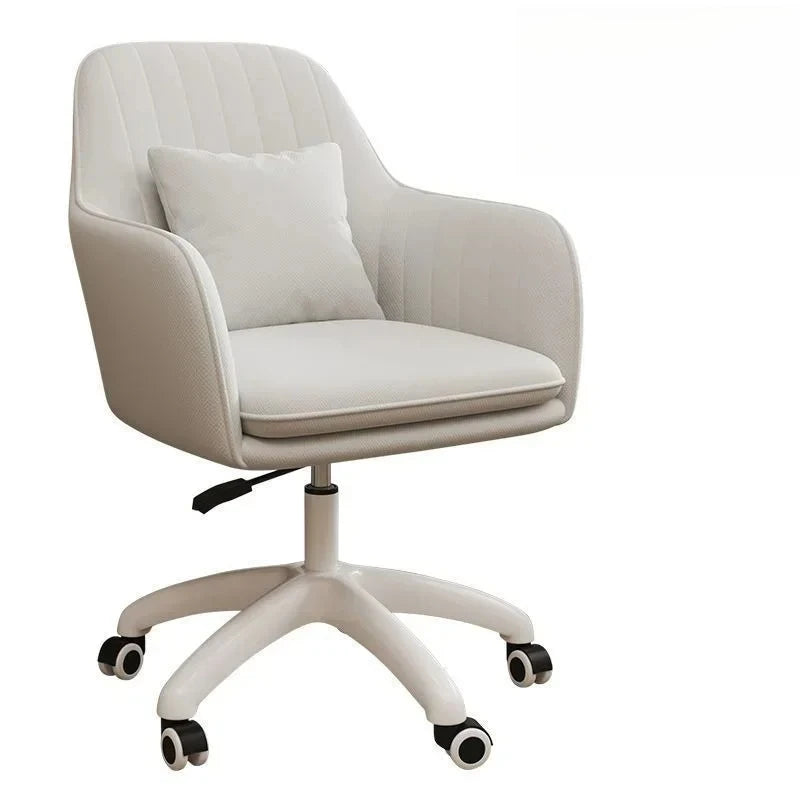 Chair Home Backrest Comfortable Long-Sitting Office Chair College Student Girl Dormitory Study Chairs Makeup Chair Computer