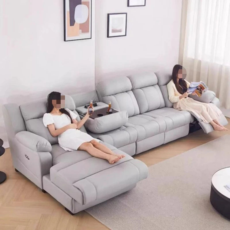 Luxury Modern Electric Sofa Multifunctional Fabric Minimalist Relaxing Sofa Simple Comfortable Divano Living Room Furniture