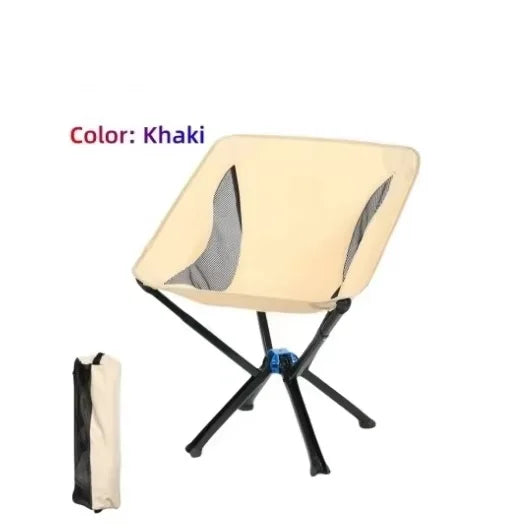 Outdoor Portable Quick Open CLIQ Chair Lightweight Folding Aluminum Fishing Backpacking Beach Camping Chair