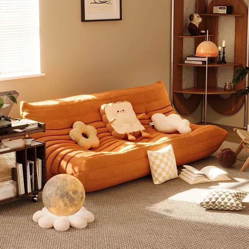 Caterpillar Sofa Designer, Two Person Lazy Leisure Chair, Three Person Small-sized Sofa