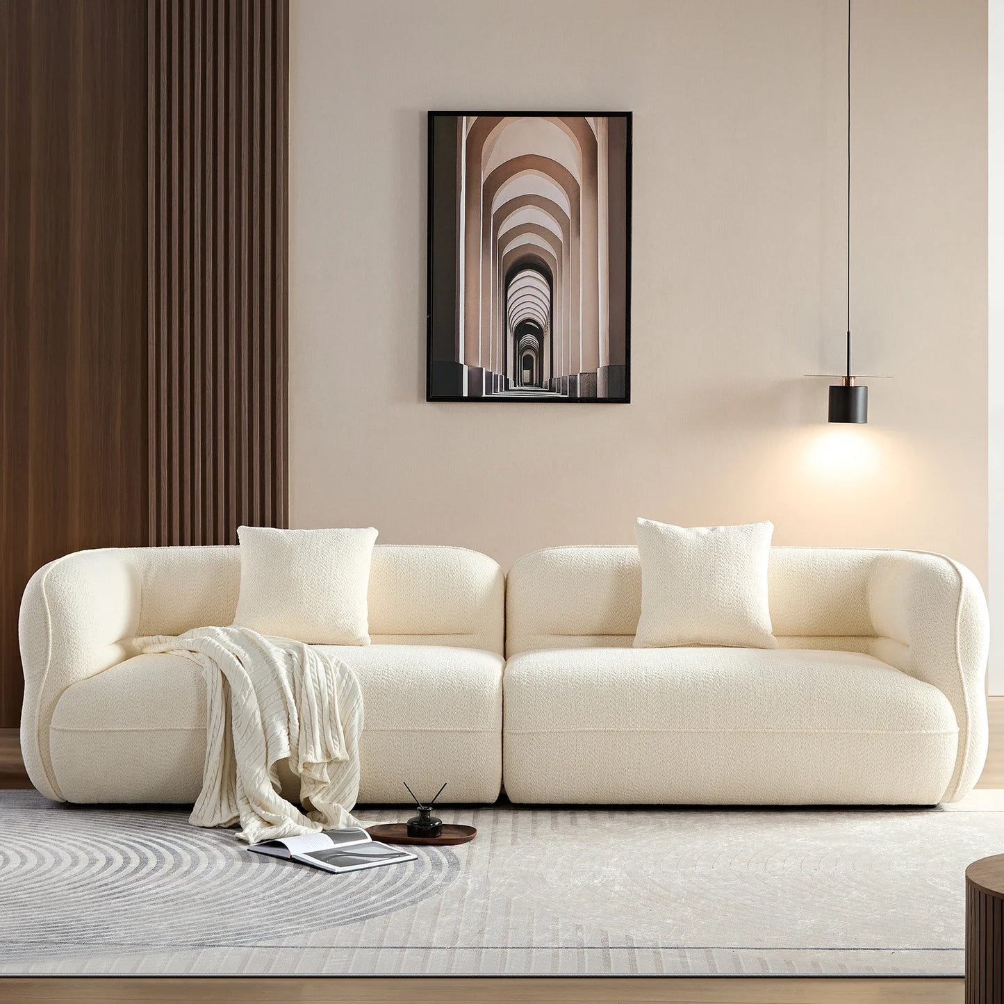 For Modern Cloth Modular Green Sofa Set Furniture for Home Luxury Sectional Curved Soft Couch Living Room Sofas
