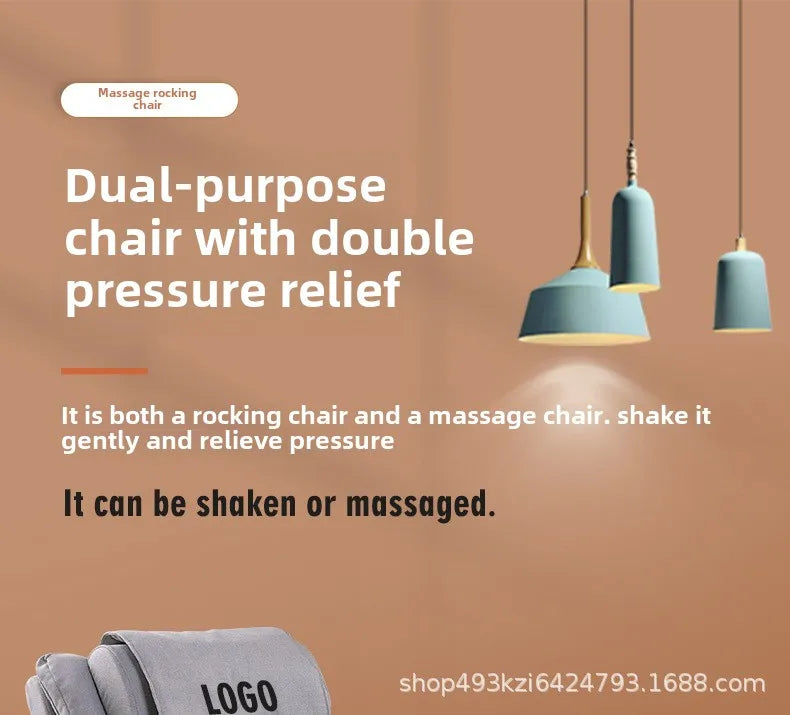 Soft chair household small multi-functional office recliner massage rocking  intelligent  sofa Pedicure  armchair  sillas
