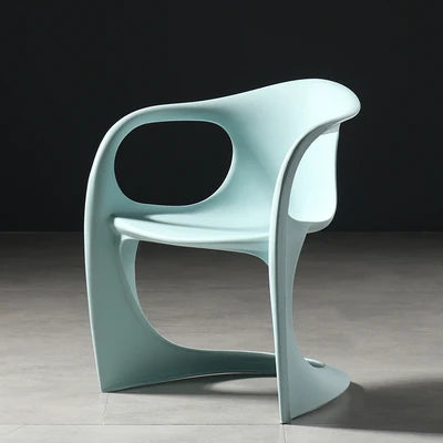 Creative Living Room Dining Stool Crystal Transparent Dining Stool Furniture Modern Minimalist Plastic Dining Chair