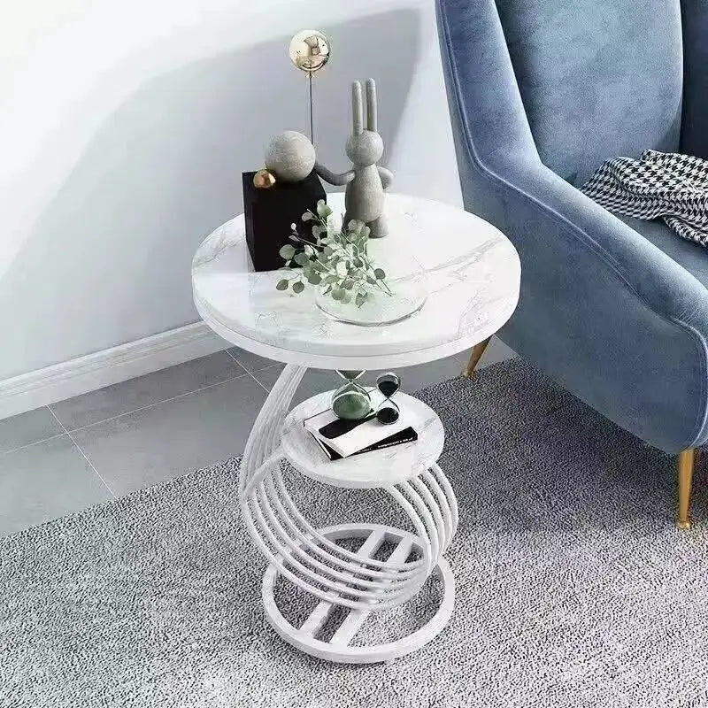 Nordic Round Coffee Tables Books Big Luxury Gold Nordic Hall Side Coffee Table Bedside Dressing Mesitas De Noche Home Furniture