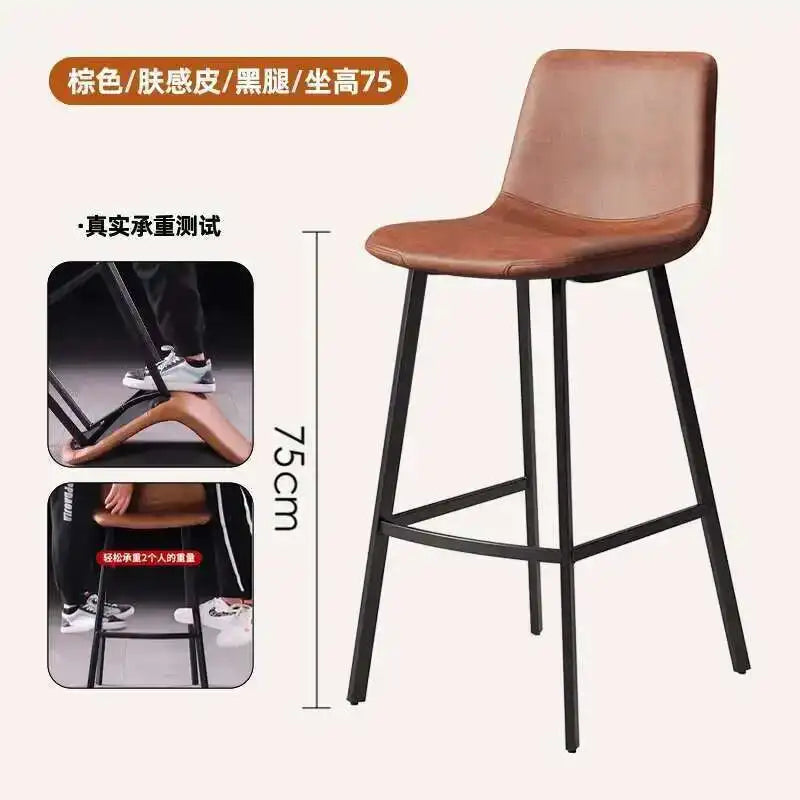 Luxury Office Bar Chair, Scratch resistant Outdoor European Bar Chair, Living Room Design, Taburetes Altos Cocina Home Furniture