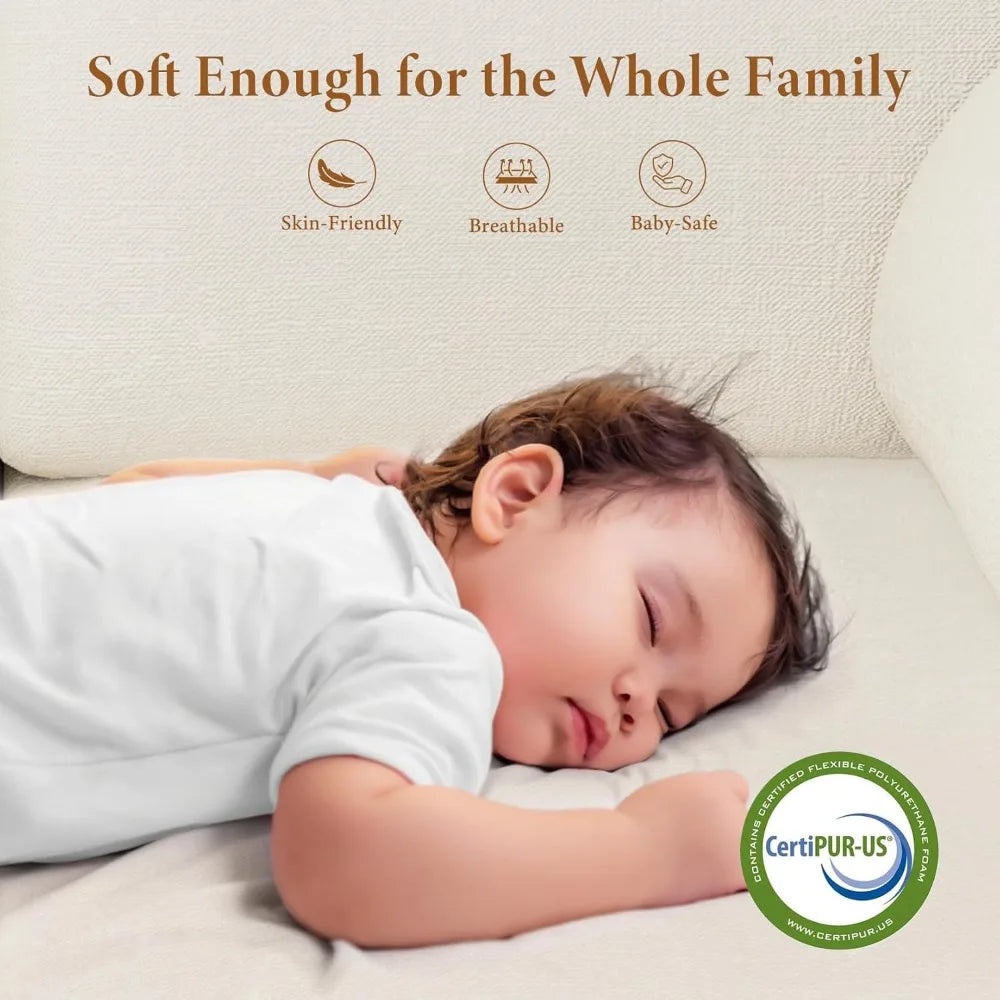 106 Cloud Sectional Sofa with Chaise, Deep Seating Modular Design, Chenille Fabric, Memory Foam Cushions, Boneless Cou