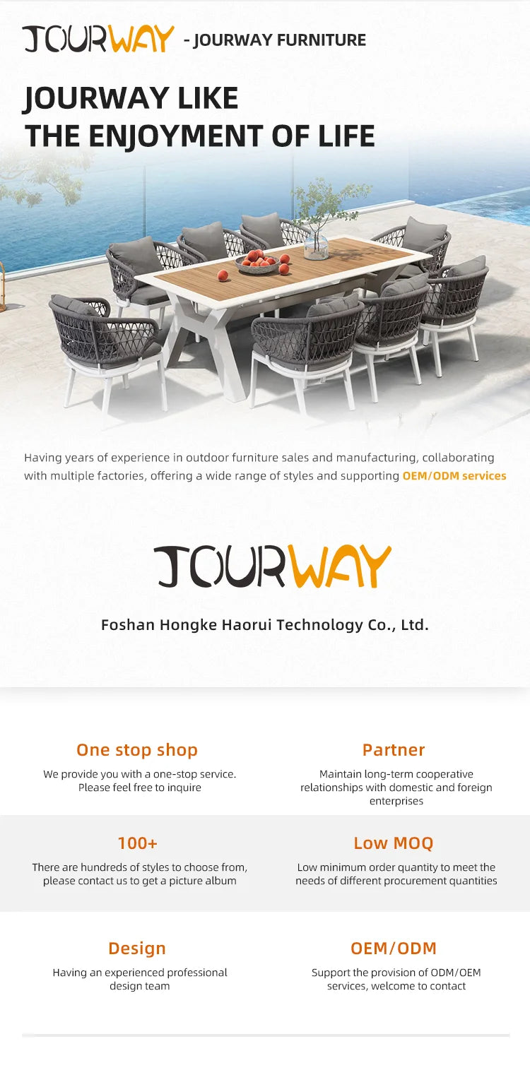 Waterproof Patio Sofa Set PE Wicker Rattan Sectional Outdoor Furniture Handmade Aluminum Contemporary Garden Rattan Sofa Set