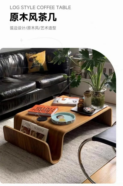 Multiple Styles To Choose From Creative and Simple Modern Japanese Ash Solid Wood Coffee Table, Household Tatami Tea Table