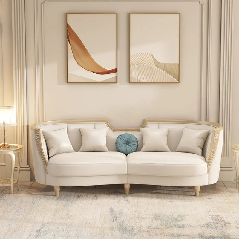 Designer American Luxury Sofa Sectional 2 Seater Modern Loveseat Sofa 3 Piece Divano Soggiorno Living Room Sectional Furniture