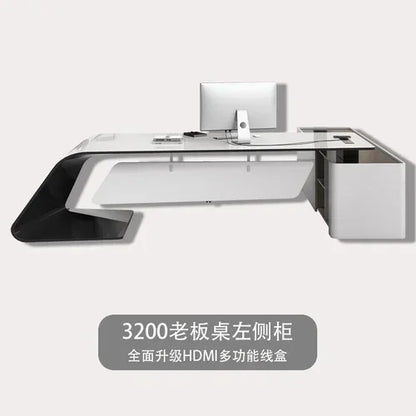 Reliable Writing Study Meeting Office Desks Luxury Drawers Vanity Storage Office Desks Corner Escritorios De Oficina Office Furn