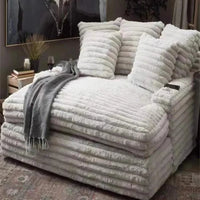 Couch Potato Comfortable Down Cloud Small Sofas Family Cloth Art Removable Combination Living Room Balcony Bedroom Creative