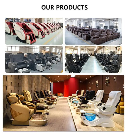 Luxury Stainless Steel Hair Salon Suite Sofa Set Rest Areas Bench Hair Salons Sofa Waiting For Light Bar Hotel Reception Lounge