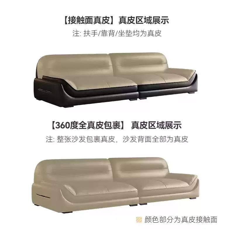 MM Lounge Leather Filler Sofa Living Room Luxury Italian Nordic Lazy Couch Recliner Mini 3 Seater Divani Da Soggiorno Furniture
