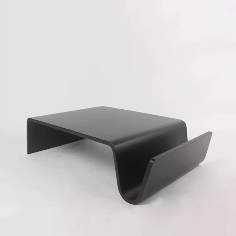 Curved Plywood COFFEE Table Mid Century Modern Living Room Furniture Solid Wood Coffee Table Wooden Convertible