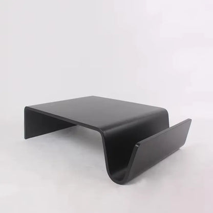 Curved Plywood COFFEE Table Mid Century Modern Living Room Furniture Solid Wood Coffee Table Wooden Convertible
