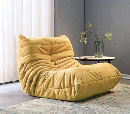 Lazy sofa bean bag balcony bedroom living room caterpillar lazy sofa reclining single sofa super comfortable