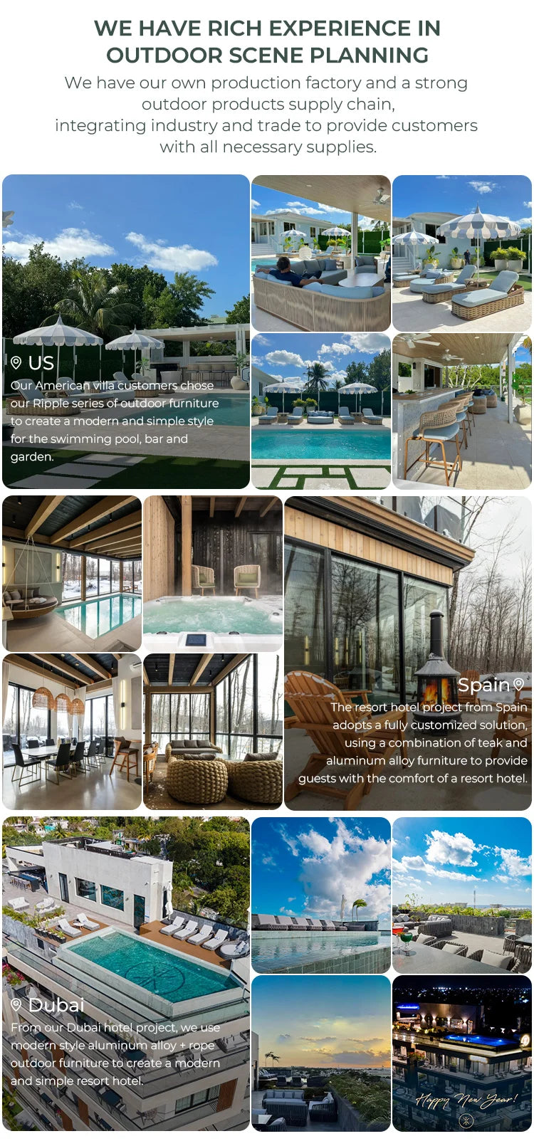 Metal Poolside Furniture Outdoor Garden Sofas Luxury Couches Set Modern Aluminum L Shape Sofa Outdoor Sofa Set Garden Furniture