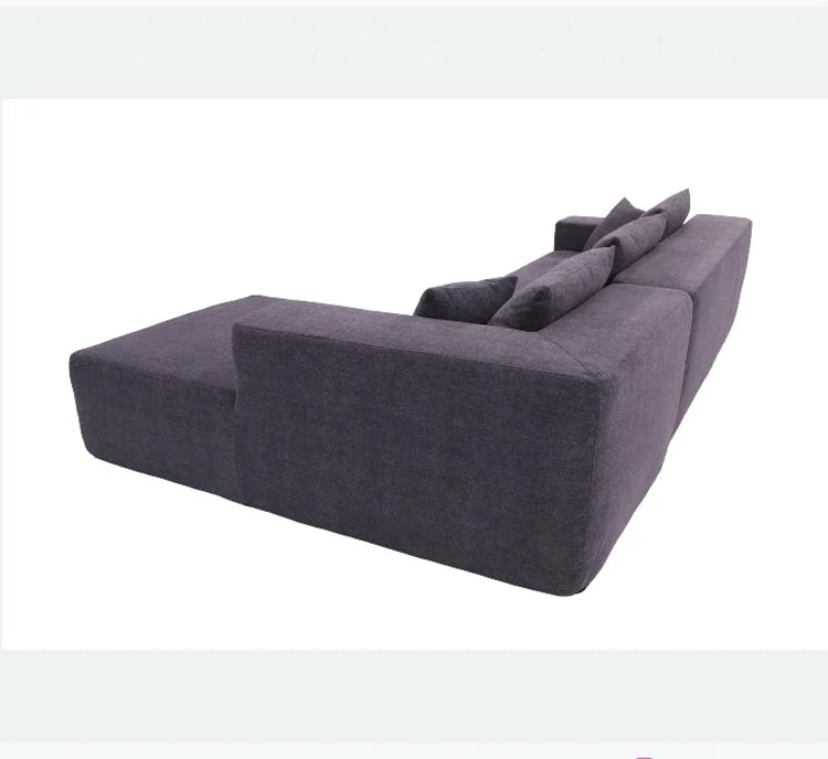Modern L Shape Vacuum Pack Cost-Effective Recliner Set Sofa Living Room Home Furniture Office Sponge Sofa Compression