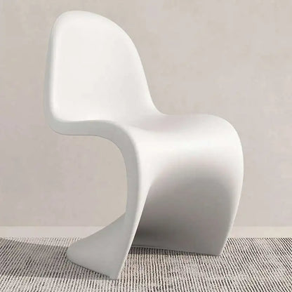Nordic Plastic Dining Chairs Transparent Lazy Designer Ergonomic Dining Chairs Accent Desk Minimalist Muebles Acrylic Furniture
